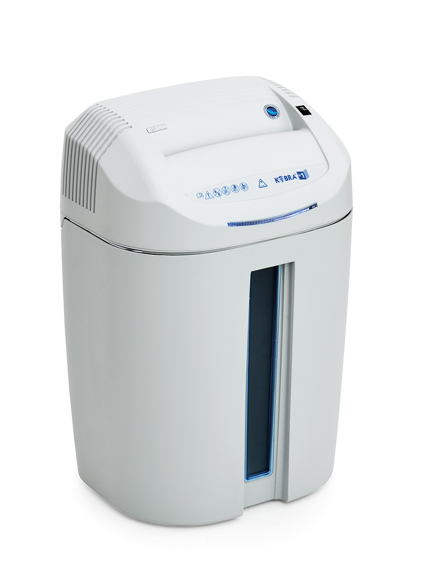 120043.jpg Niszczarka profesjonalna Kobra +1 CC4 ENERGY SMART DIN3 z czujnikiem przepełnienia kosza