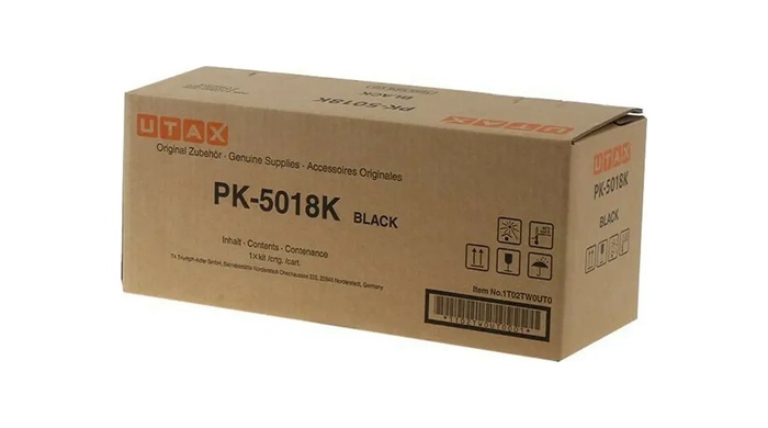 Toner Black Utax P-C3562 PK-5018K 1T02TW0UT0 13K