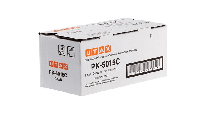 Toner Cyan Utax P-C2566W PK-5015C 1T02R7CUT0 3K
