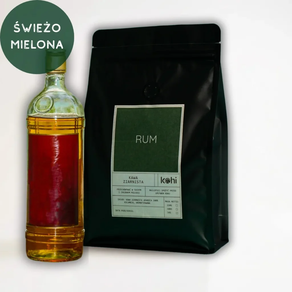 KOHI-M-500-RUM Kawa mielona Rum 500g KOHI