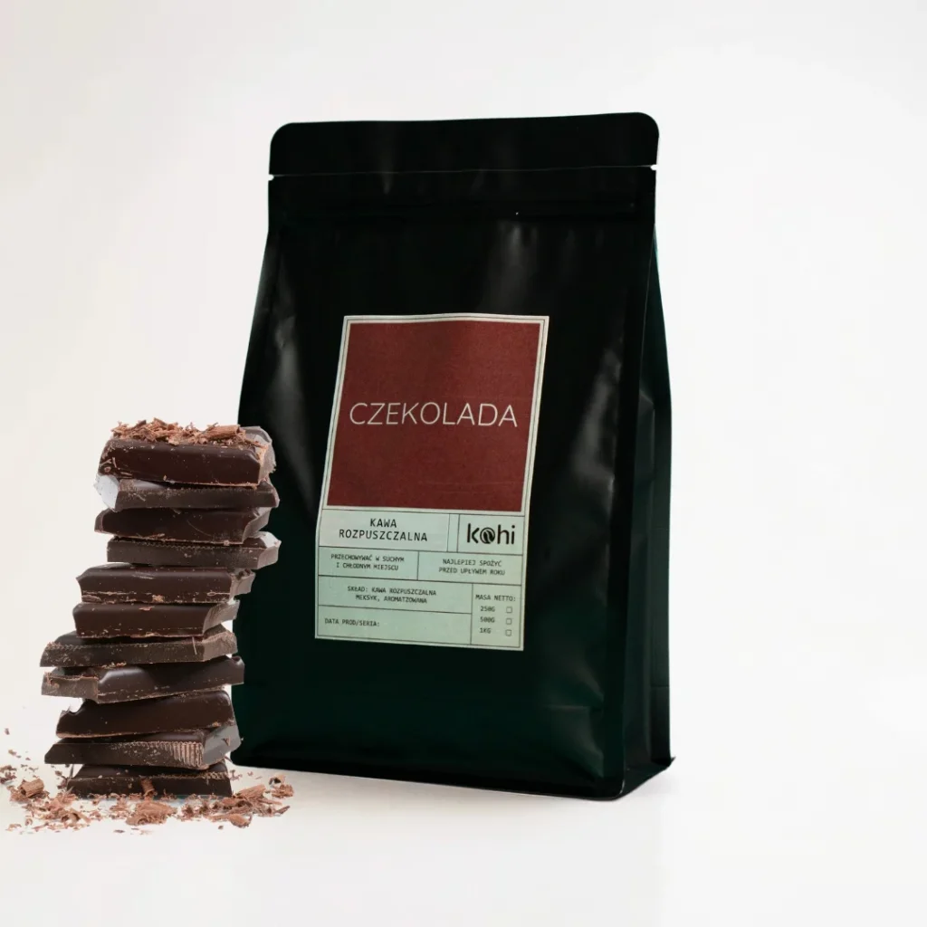 KOHI-R-500-CZEKOLADA Kawa rozpuszczalna Czekolada 500g KOHI