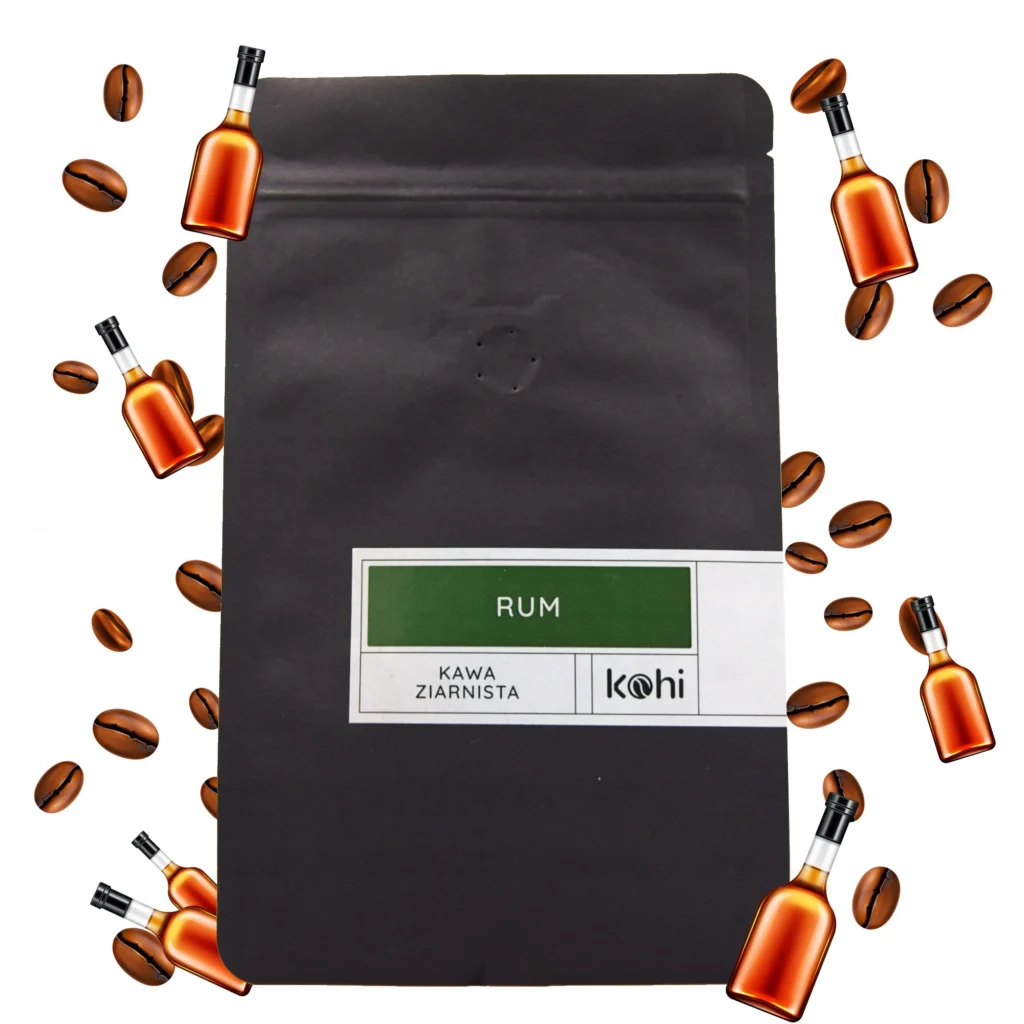 KOHI-Z-100-RUM Kawa ziarnista Rum 100g KOHI