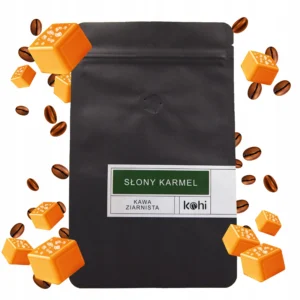 KOHI-Z-100-SLONYKARMEL Kawa ziarnista Słony karmel 100g KOHI