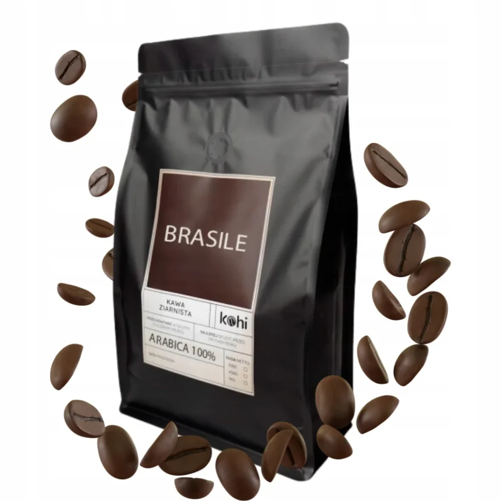 Kawa ziarnista 100% Arabica Brasile 1kg KOHI