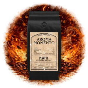 KOHI-Z-500-AROMAMOMENTO Kawa ziarnista Mieszanka 50/50 Arabica Robusta Aroma Momento 500g KOHI