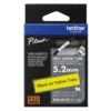 HSE611E_1.webp Rurka termokurczliwa Brother HSe-611 5.2mm Black on Yellow Heat Shrink Tube
