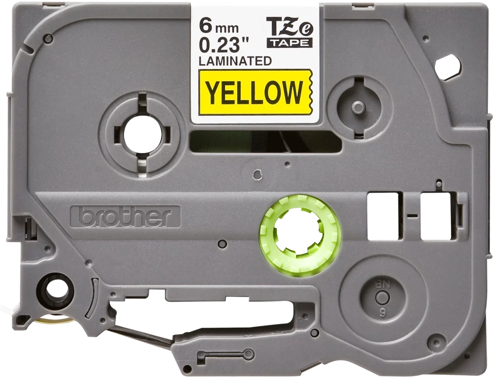 TZE611_2.webp Taśma do etykiet Brother TZe-611 6mm Black on Yellow