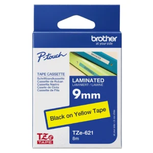 TZE621_1.webp Taśma do etykiet Brother TZe-621 9mm Black on Yellow