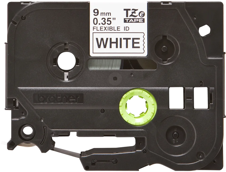 TZEFX221_2.webp Taśma do etykiet Brother TZe-FX221 9mm Black on White Flexible ID