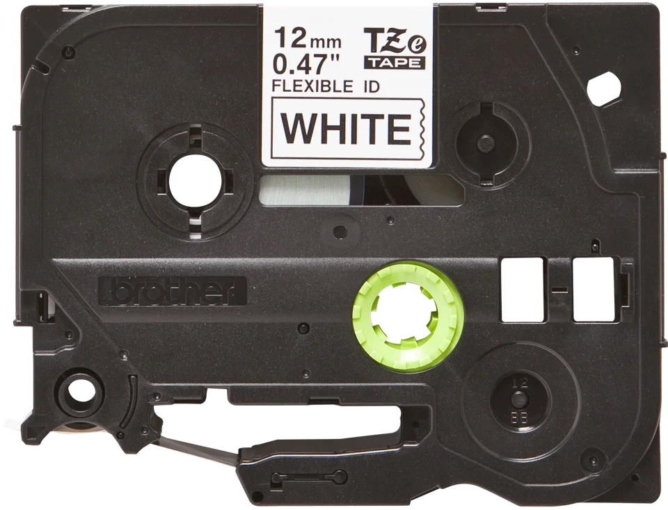 TZEFX231_2.webp Taśma do etykiet Brother TZe-FX231 12mm Black on White Flexible ID