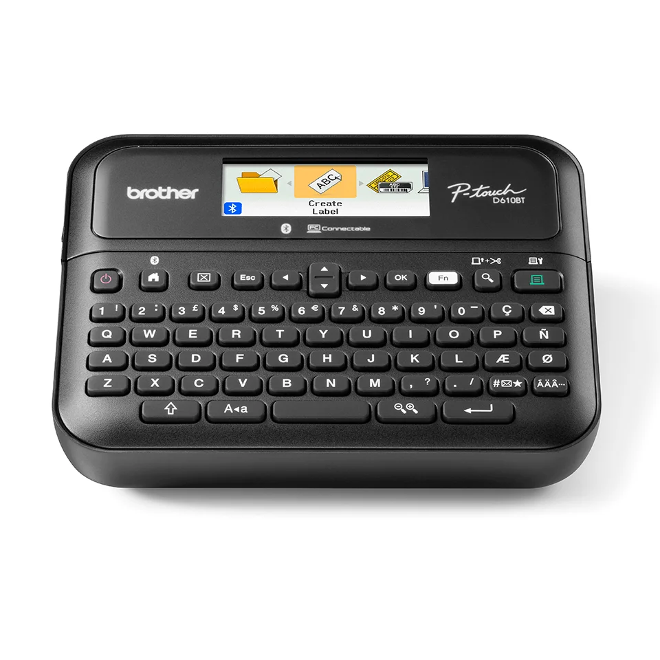 PTD610BTVPYJ1_1.webp Drukarka etykiet profesjonalna Brother PT-D610BT
