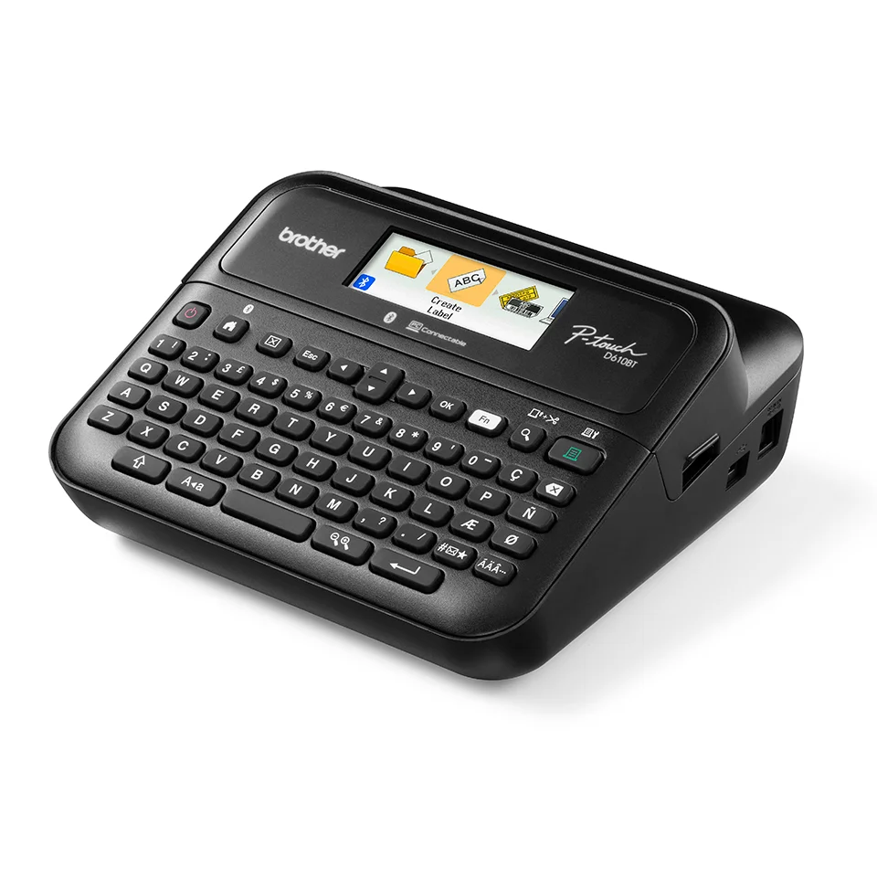 PTD610BTVPYJ1_2.webp Drukarka etykiet profesjonalna Brother PT-D610BT